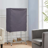QBLEEV Bird Cage Covers, Breathable Blackout Birdcage Covers for Night – Essentials for Birds - Grey / 24.8"L X 17.7"W X 31.5"H - image 2
