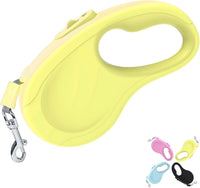 Retractable Dog Leash for Small Medium Dogs - Yellow