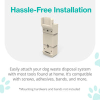 PawPail Pet Waste Station Mounting System - image 3