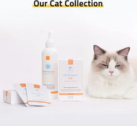 PetO'Cera Cat Cream - Hair Loss & Itch Relief for Hot Spots, Rashes, Allergies & Dry Skin - Soothing Moisturizer for Paws, Face & Body - pH Balanced & Lick-Safe Formula for Cats, Bundle 2.7oz
