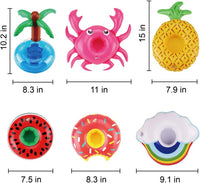 E-TING 5 pack inflatable doll swim ring floats for 11.5 inch dolls - view 3