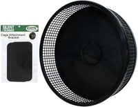 Silent Runner Pro, Sugar Glider Exercise Wheel - Black with Attachment