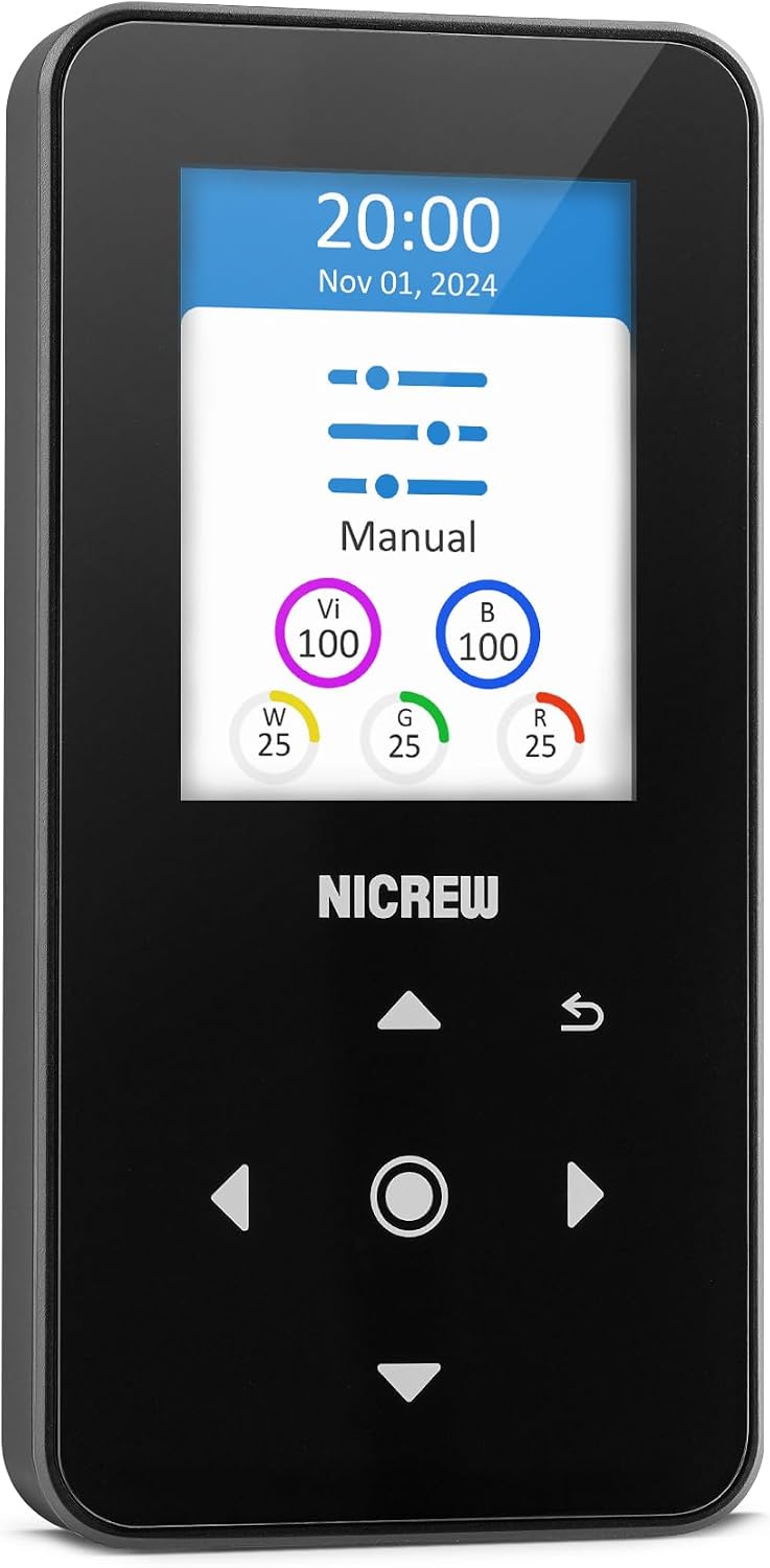 NICREW HyperReef Gen 2 light controller for HyperReef Gen 2 and NavaReef aquarium lights