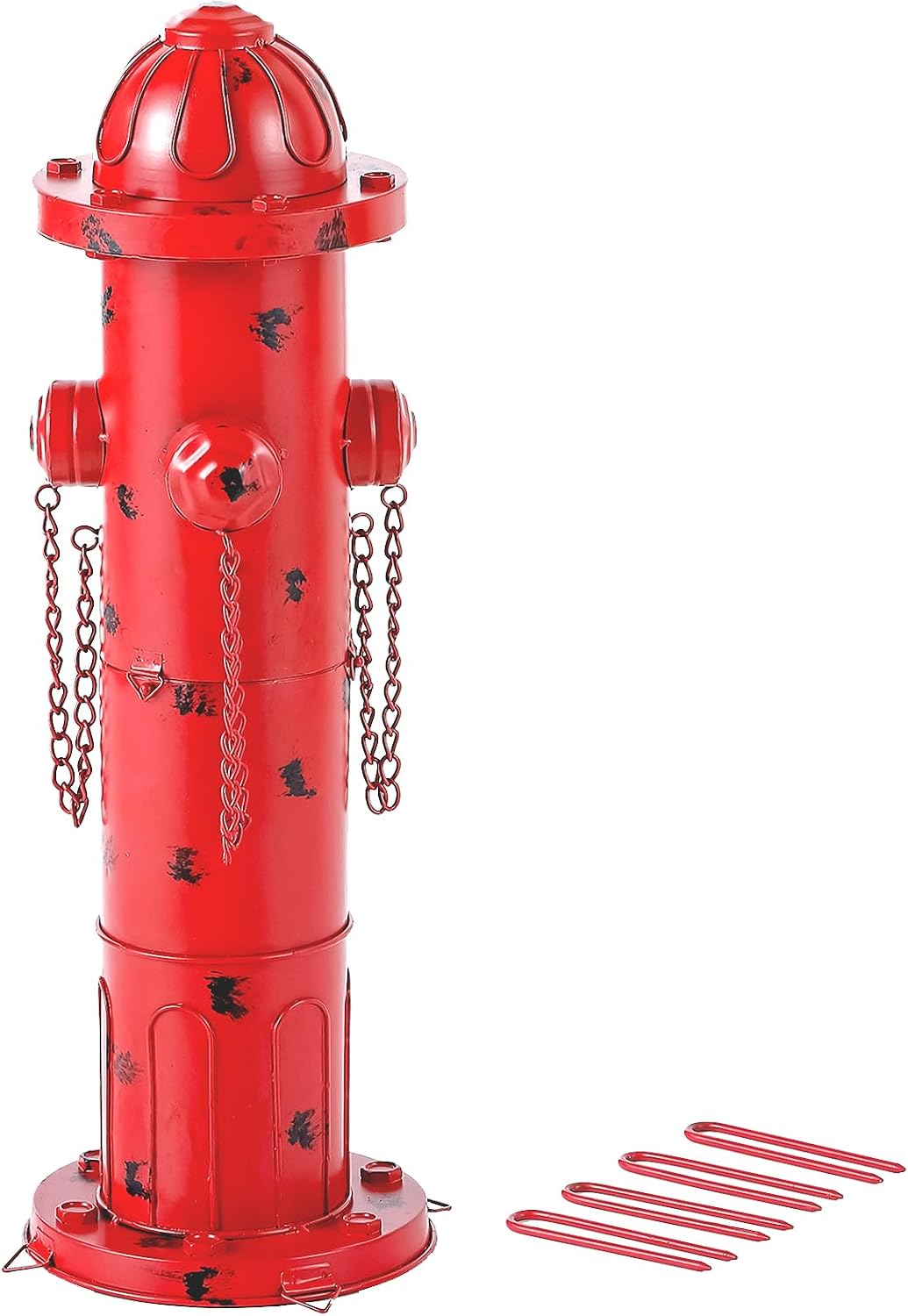 7.8" H Metal Potty Training Fire Hydrant for Dogs to Pee On Indoor - 24"
