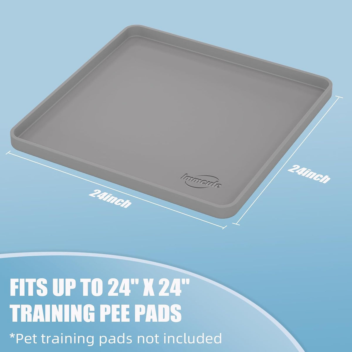 Pee Pad Holder, Fits 24"×24" Training Pads - Small: 24" x 24" - image 3
