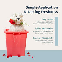 Luxury Male Pet Cologne - Fresh Lavender Scent, 3-in-1 Formula Conditions & Moisturizes, Made with 94% Natural Ingredients, Long Lasting Fragrance, Safe & Easy to Use | 8 fl oz