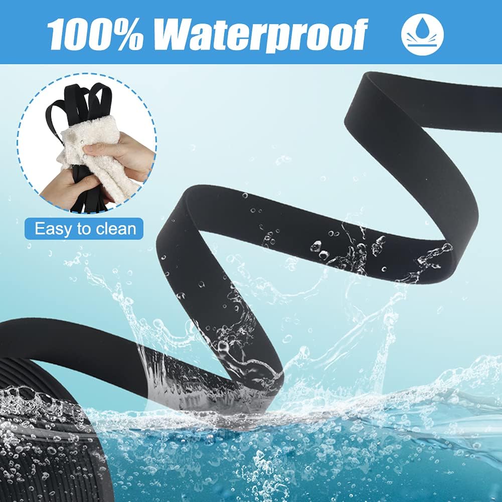 Vivifying Waterproof Long Dog Leash - 32ft / Black - image 2