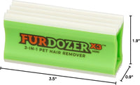FurDozer Pet Hair Remover & Auto Detailing Tools - Green / X3 MINI - image 2