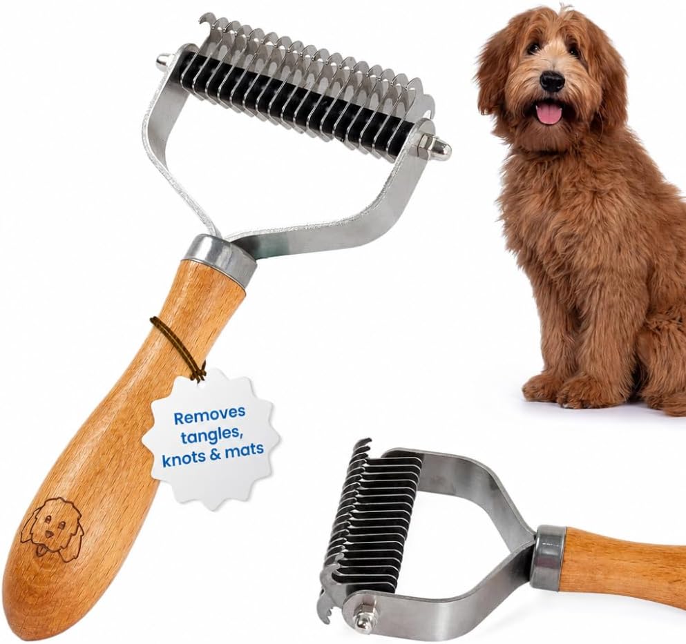 Dematting Rake for Dogs, Detangling - Dematting Comb Standard