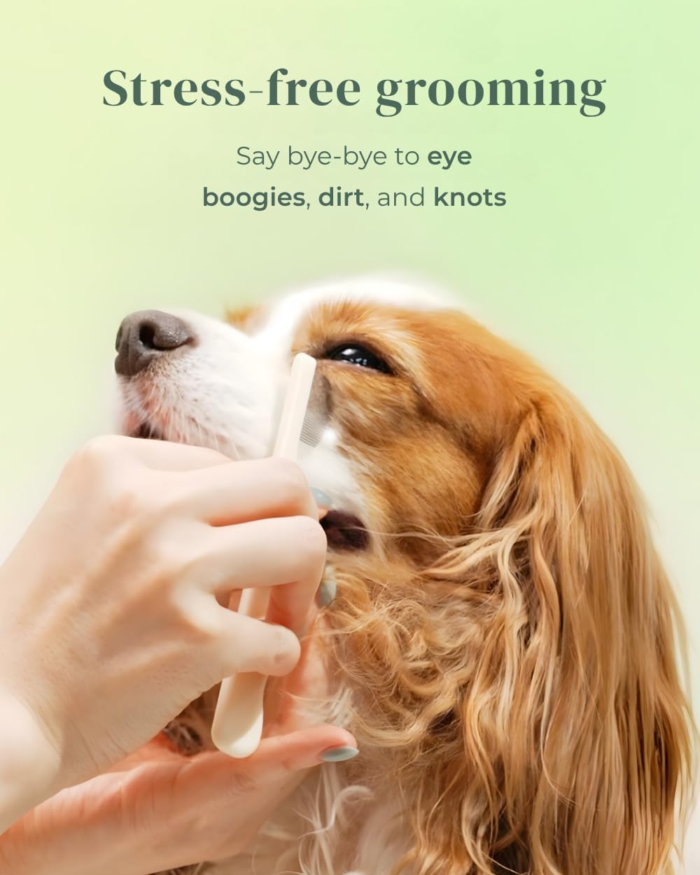 Petora BRUSH ON ME Facial & Eye Comb for Dogs & Cats – Essentials for Dogs - image 4