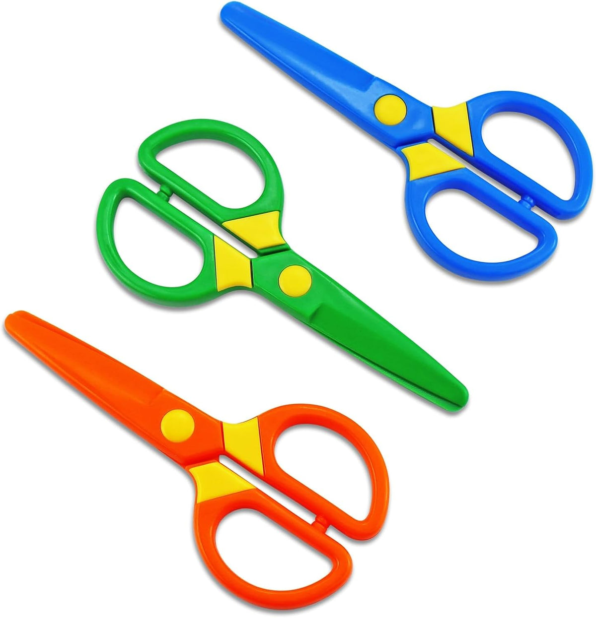 JIALEEY Plastic Child-Safe Scissor Set