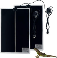 Reptile Heating Mat, Removable Terrarium Heat Mats - 2PCS,20W