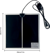 Reptile Heating Mat, Removable Terrarium Heat Mats - 2PCS,14W - image 3
