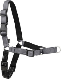 PetSafe Easy Walk Deluxe Dog Harness, No Pull Dog Harness - Small / Steel Grey