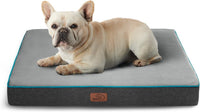 Bedsure Memory Foam Dog Beds Large Sized Dog - 24"L x 16"W x 3"Th / Grey