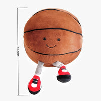 Xiyuan 12 inch rugby plush toy with smiling face and feet - view 6