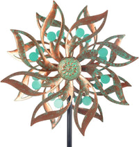 Viveta Wind Spinners Outdoor - Copper Green-a