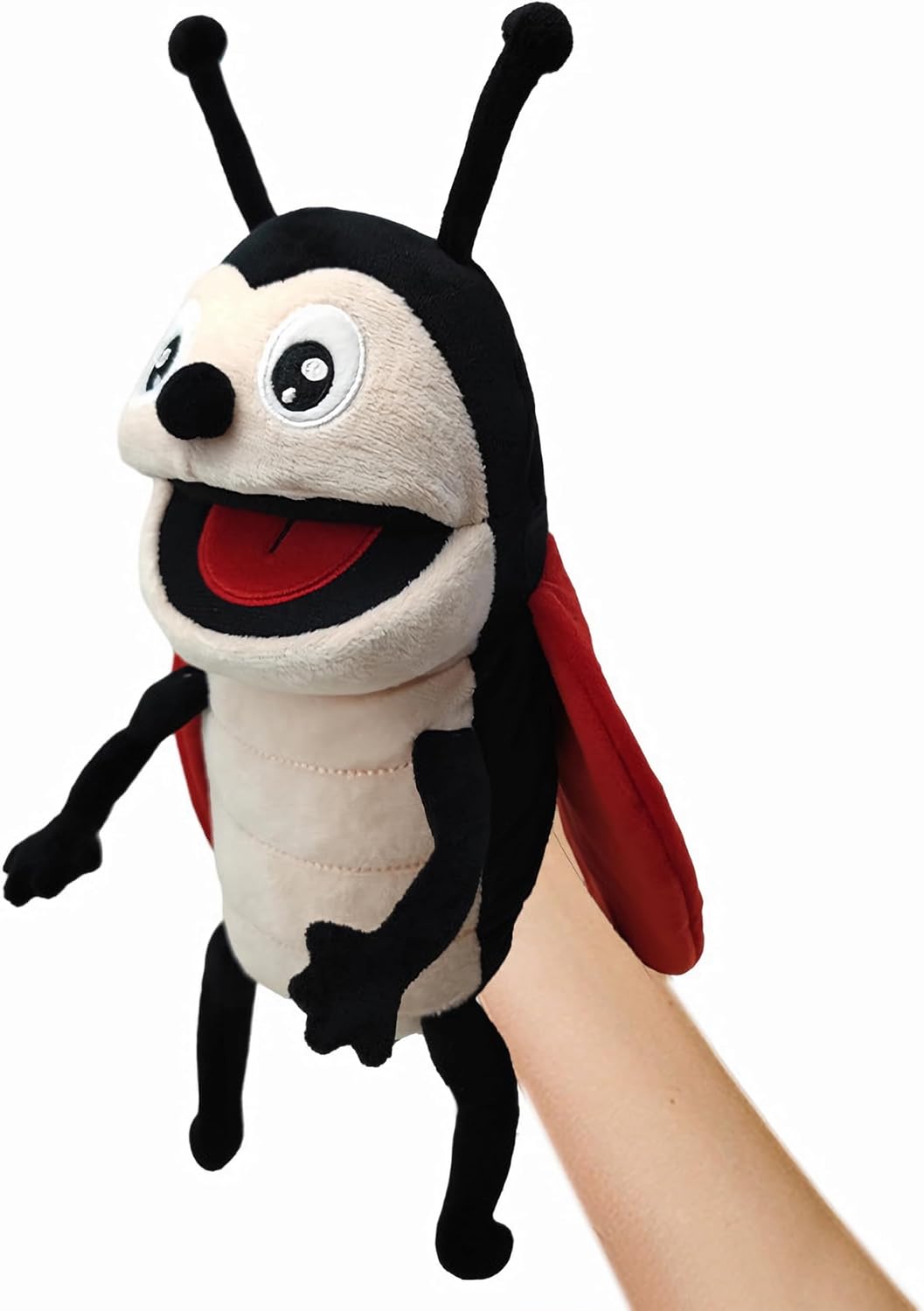 Marine Animals Hand Puppets for Kids, Toddler Includes Sharks - Ladybugs / Insects