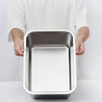 Kichwit 1.8 Gallons Large Dog Bowl, Stainless Steel Pan – Essentials for Dogs - 2.5 Gallons - image 2
