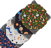 Straps are Adjustable Sugar Glider Pouch Hammock Bed Bedding - 2Tier Green Mushroom X2Pcs - image 3