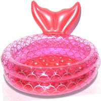 Benelet 47 inch inflatable mermaid kiddie pool and ball pit - view 2