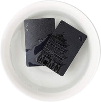 EAY Gold Waterproof Playing Cards - Black Tower 1-pack - image 2