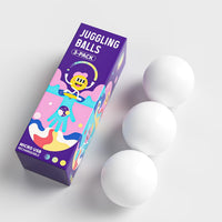 POITOI Juggling Balls Light Up Juggling Ball Glow in The Dark - Rainbow 3.9oz