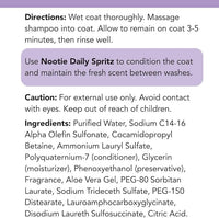 Nootie - Pet Shampoo for Sensitive Skin - Revitalizes Dry Skin & Coat - Natural Ingredients - Gentle Dog Shampoo - Cleans & Conditions