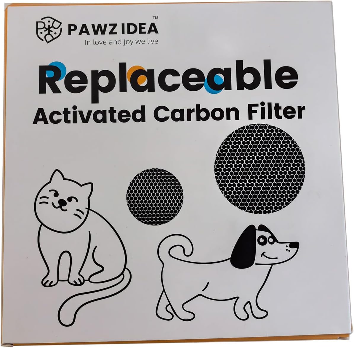 Wall Mount Dog Poop Trash Can Outside Odor Control - Replaceable Filter 4-Pack - image 4