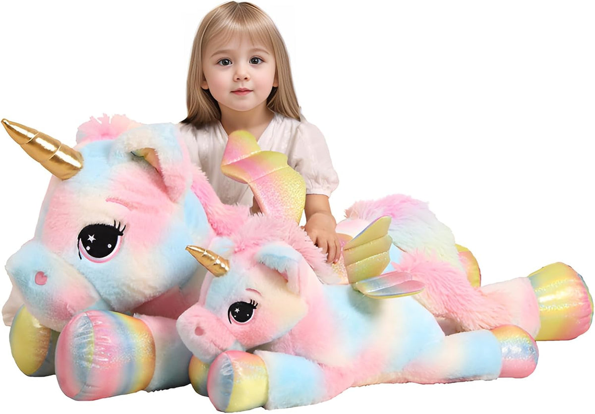 FFxiong 44 Inch Giant Unicorn Stuffed Animal Pillow - Multi / 44 Inch - image 4