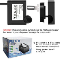 95GPH 5W Mini Water Pump with 3.3 ft Tubing – Essentials for Fish - image 4