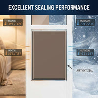 Dog Door for Sliding Glass Door - White / Medium - image 3