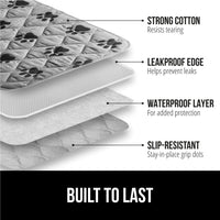 GORILLA GRIP Washable Puppy Pads, Slip Resistant Dog Crate Mat - 18" X 12" - image 2