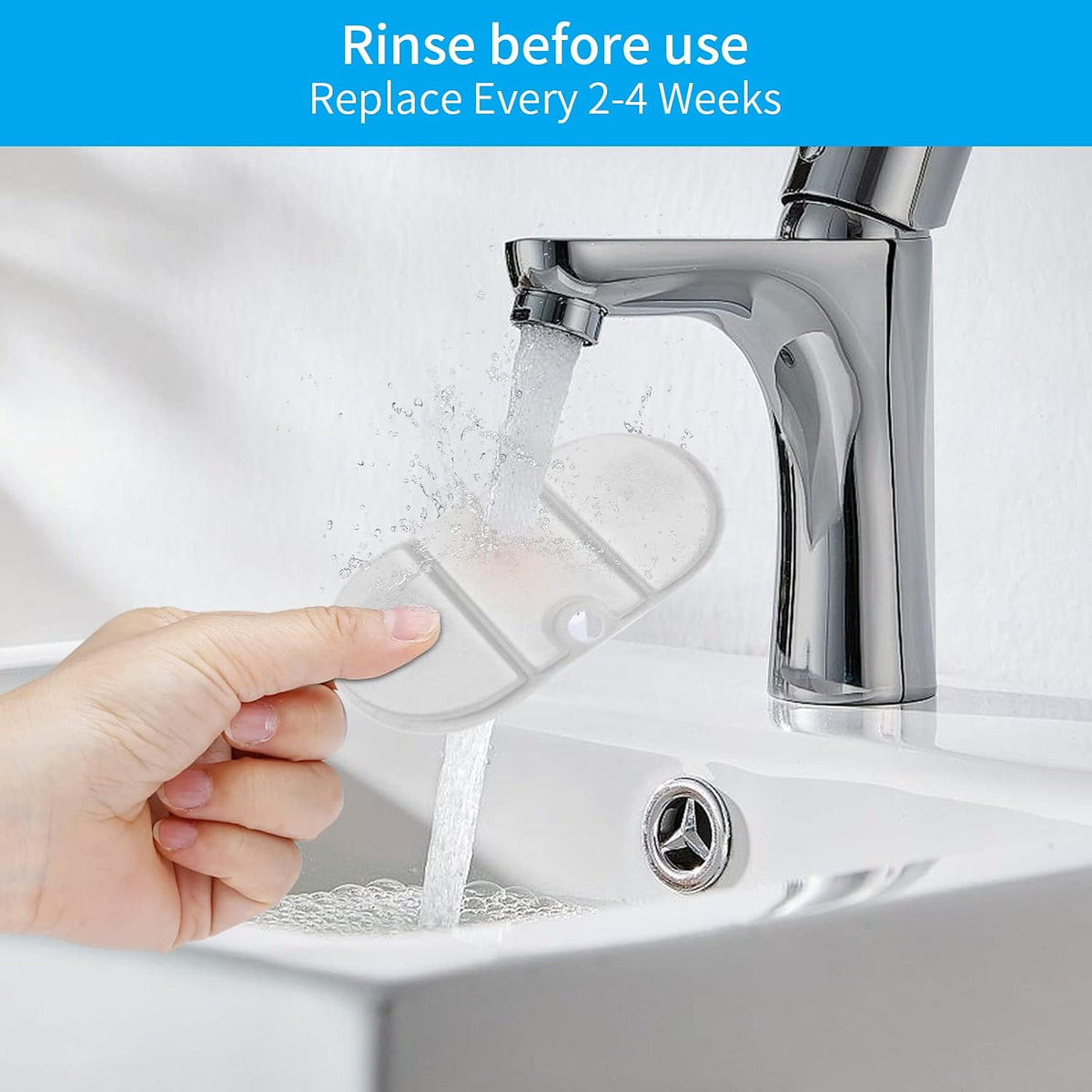 16 Packs Replacement Cat Water Fountain Filters Compatible - 8Filters+8 Sponges - image 3