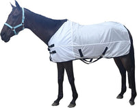 Comfy Mesh Horse Fly Sheet Equine Summer Sheets Stand Neck White 69