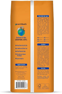 earthbath Oatmeal & Aloe Grooming Wipes - Vanilla & Almond / 100 Count (Pack of 1) - image 2