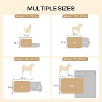 LINENLUX Dog Blankets 3-Pack - Bones and Claws-3pcs / 40x31 inch - image 2