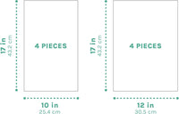 Kitty City XL 3-Pack Cat Scratcher Pads - Clear / 8-Pack Clear - image 4