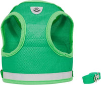FEimaX Dog Harness and Leash Set for Walking - Green / Medium - image 2