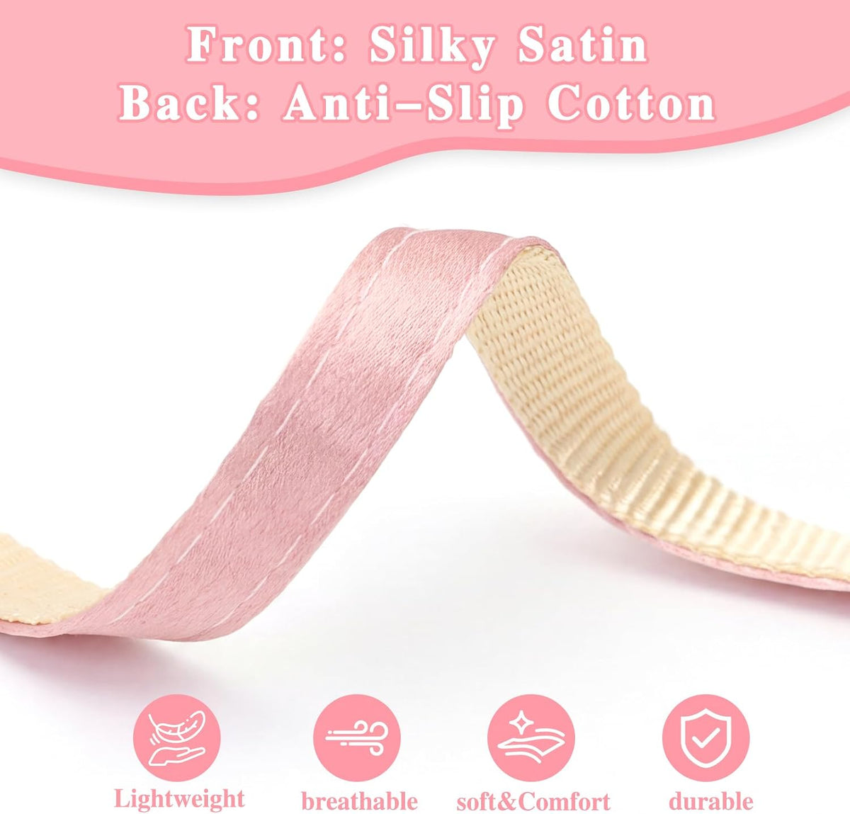 Tensho Pink Bow Cat Harness and Leash Set, Escape Proof - Pink Bow / S - image 4