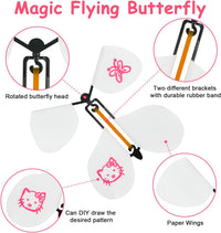 LOMIMOS 20PCS Flying Butterfly - 20pcs white - image 3