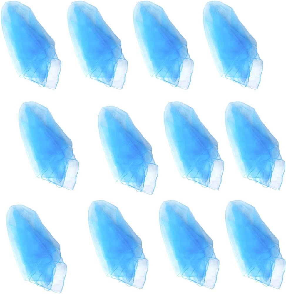 Hoerev Pack of 12 Approx. 24" x 24" Juggling Dancing Scarves Floaty - Medium / Lightblue