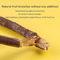 Guinea Pig Toys Apple Sticks, Tissimo Grass Sticks, Sweet Bamboo,Types of Combined Chew Toys,Pertain Chinchilla Squirrel Gerbil Hamster Squirrel Guinea Pigs