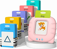 Startcan Talking Flash Cards for Toddlers 1 2 3 4 5 - 224-pink（general Set）