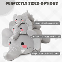 TOYSYM Weighted Stuffed Animals - Elephant / Medium - image 2