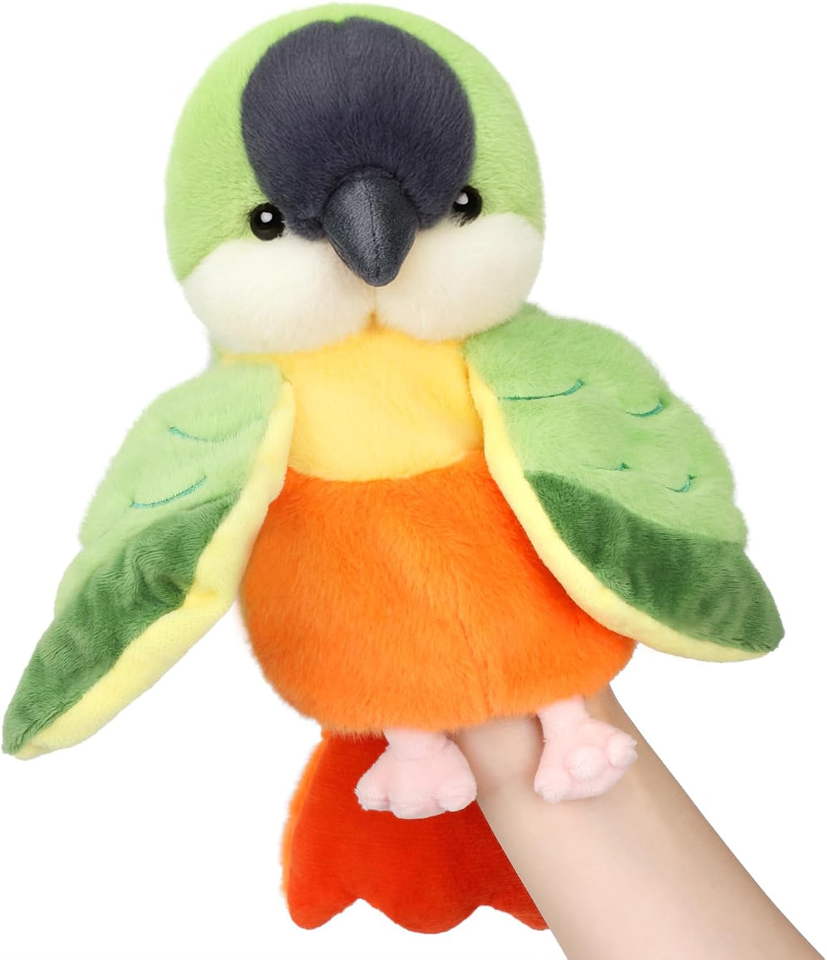 Easfan 12.5 inch plush puppy hand puppet with movable mouth and soft fur - view 9