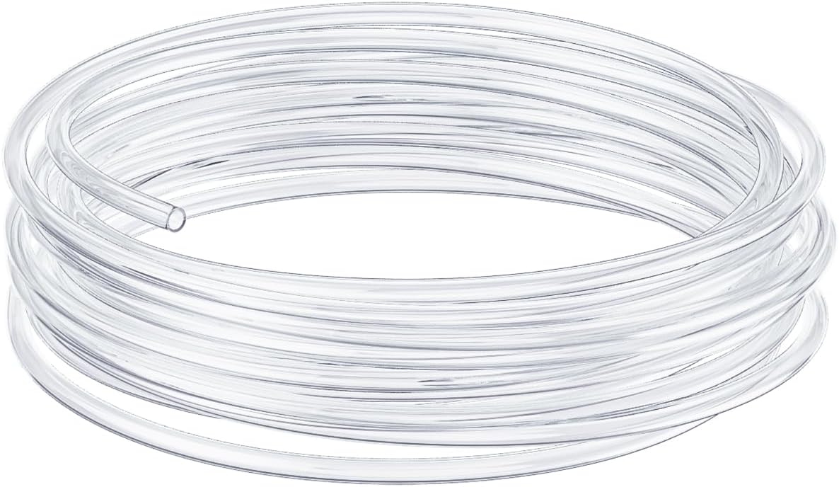 Pawfly Aquarium Airline Tubing 6.5 Feet Standard 3/16" Aquarium - Clear / 39 Feet