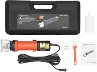 Horse Clippers, 350W Professional Heavy Duty Horse Grooming Kit, Electric Shearing Machine with 6 Speed Low Noise for Horse Pony Cattle and Large Livestock Grooming