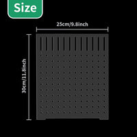 Aquarium Fish Tank Divider Acrylic Isolation Grid Board with Suction - 25x30cm - image 2