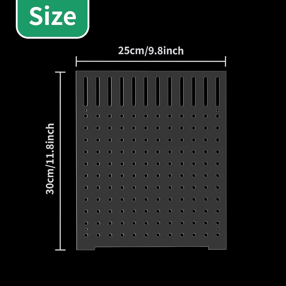 Aquarium Fish Tank Divider Acrylic Isolation Grid Board with Suction - 25x30cm - image 2